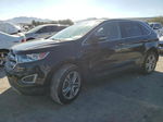 2018 Ford Edge Titanium Черный vin: 2FMPK3K80JBB88463