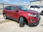 2018 Ford Edge Titanium Burgundy vin: 2FMPK3K81JBB52992