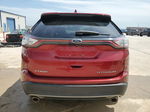 2018 Ford Edge Titanium Burgundy vin: 2FMPK3K81JBB52992