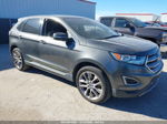 2015 Ford Edge Titanium Gray vin: 2FMPK3K84FBB60981