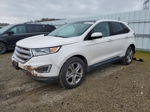 2016 Ford Edge Titanium Белый vin: 2FMPK3K84GBB53398