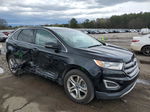 2016 Ford Edge Titanium Черный vin: 2FMPK3K85GBB48114