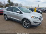 2017 Ford Edge Titanium White vin: 2FMPK3K85HBB54786