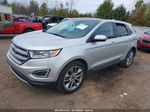 2017 Ford Edge Titanium White vin: 2FMPK3K85HBB54786