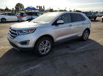 2018 Ford Edge Titanium Серебряный vin: 2FMPK3K86JBB88502