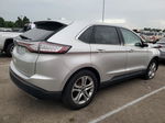 2018 Ford Edge Titanium Silver vin: 2FMPK3K86JBC02222