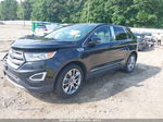 2015 Ford Edge Titanium Black vin: 2FMPK3K87FBB40966