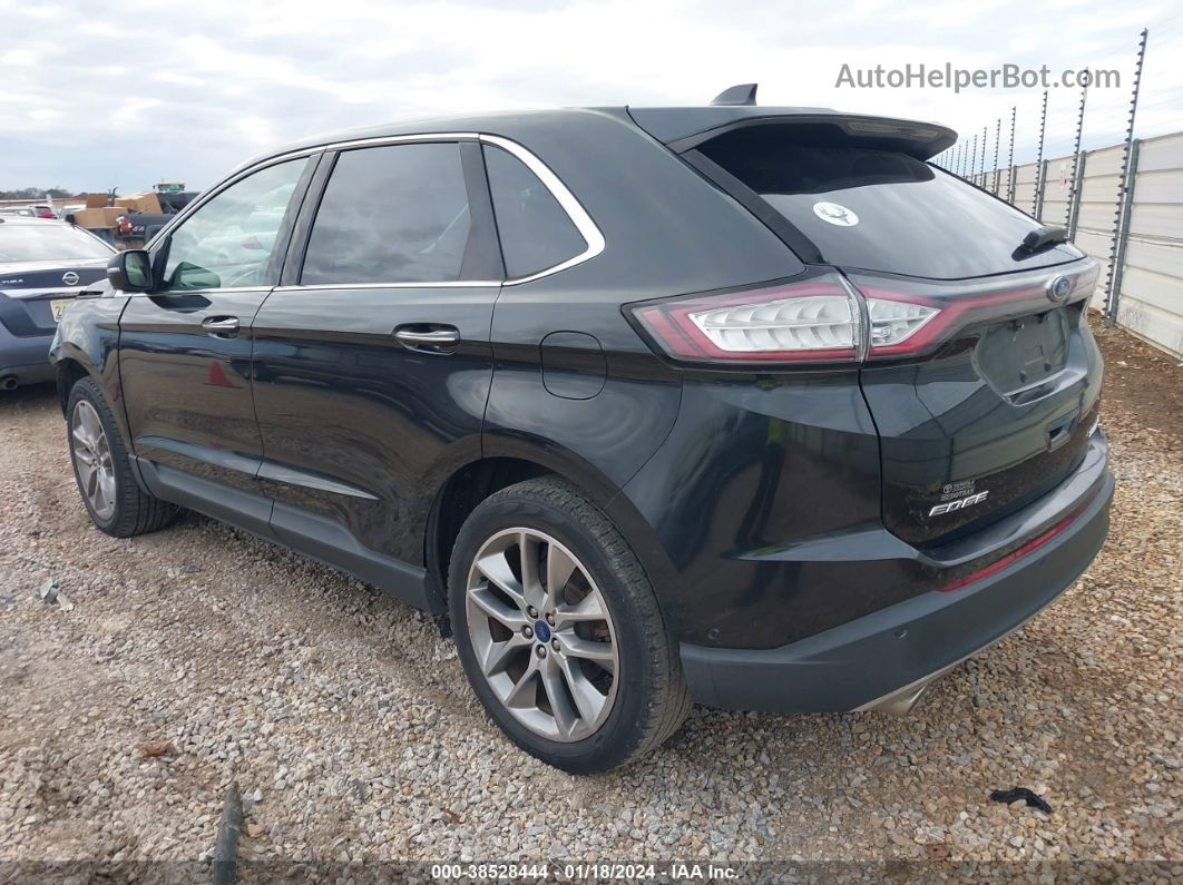 2015 Ford Edge Titanium Black vin: 2FMPK3K87FBB88712