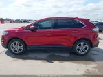 2016 Ford Edge Titanium Red vin: 2FMPK3K87GBB83219