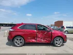 2016 Ford Edge Titanium Red vin: 2FMPK3K87GBB83219