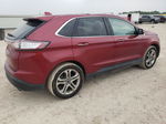 2018 Ford Edge Titanium Red vin: 2FMPK3K88JBB04681