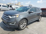 2016 Ford Edge Titanium Gray vin: 2FMPK3K89GBC51598