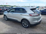 2017 Ford Edge Titanium Серебряный vin: 2FMPK3K89HBC25083