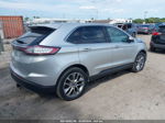 2017 Ford Edge Titanium Серебряный vin: 2FMPK3K89HBC25083