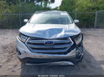 2017 Ford Edge Titanium Серебряный vin: 2FMPK3K89HBC25083