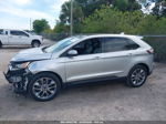 2017 Ford Edge Titanium Серебряный vin: 2FMPK3K89HBC25083