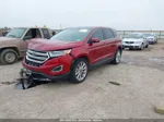 2018 Ford Edge Titanium Red vin: 2FMPK3K8XJBC31500