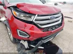 2018 Ford Edge Titanium Red vin: 2FMPK3K8XJBC31500