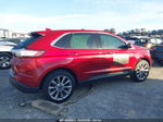 2018 Ford Edge Titanium Red vin: 2FMPK3K90JBC31031