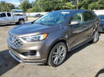 2019 Ford Edge Titanium Brown vin: 2FMPK3K90KBB00201