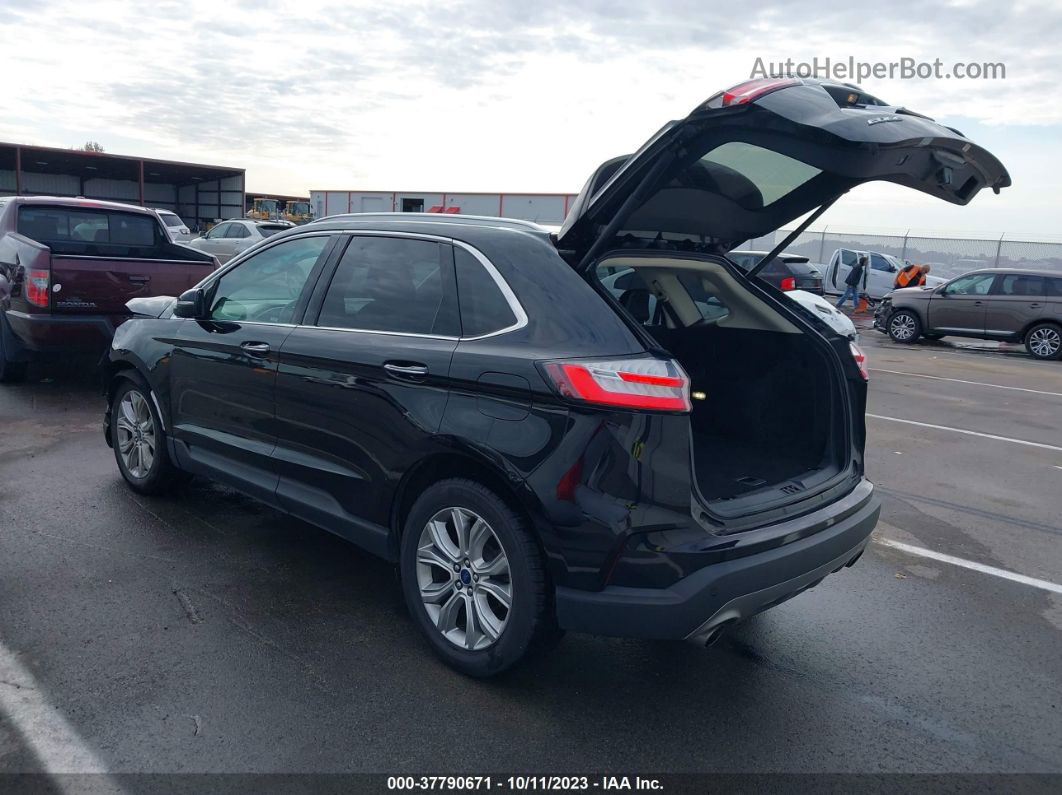 2019 Ford Edge Titanium Black vin: 2FMPK3K90KBB53674