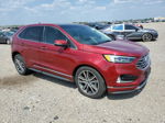 2019 Ford Edge Titanium Красный vin: 2FMPK3K90KBC68727