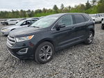 2017 Ford Edge Titanium Black vin: 2FMPK3K91HBB76373