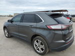 2018 Ford Edge Titanium Gray vin: 2FMPK3K91JBB67517