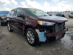 2019 Ford Edge Titanium Maroon vin: 2FMPK3K91KBB00899