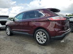 2019 Ford Edge Titanium Maroon vin: 2FMPK3K91KBB00899