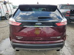 2019 Ford Edge Titanium Maroon vin: 2FMPK3K91KBB00899