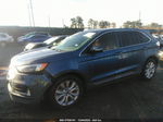 2019 Ford Edge Titanium Blue vin: 2FMPK3K91KBB42392