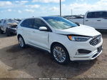 2020 Ford Edge Titanium White vin: 2FMPK3K91LBB17901