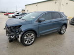 2016 Ford Edge Titanium Green vin: 2FMPK3K92GBB82522