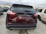 2019 Ford Edge Titanium Burgundy vin: 2FMPK3K92KBB21177