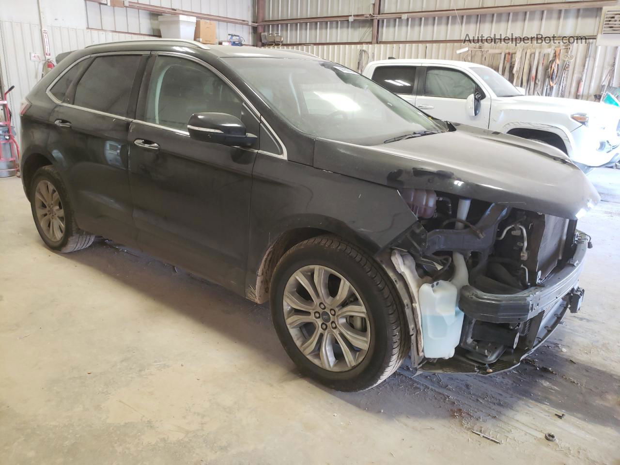 2019 Ford Edge Titanium Black vin: 2FMPK3K92KBB97255