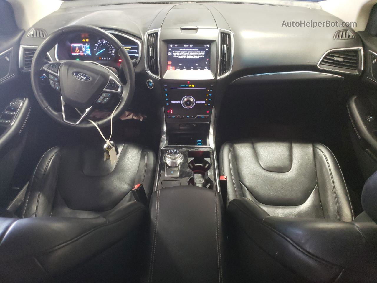 2019 Ford Edge Titanium Black vin: 2FMPK3K92KBB97255