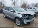 2020 Ford Edge Titanium Silver vin: 2FMPK3K92LBA16009