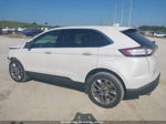 2016 Ford Edge Titanium White vin: 2FMPK3K93GBB48623