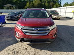 2016 Ford Edge Titanium Maroon vin: 2FMPK3K93GBC09274