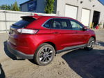 2016 Ford Edge Titanium Maroon vin: 2FMPK3K93GBC09274