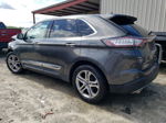 2018 Ford Edge Titanium Gray vin: 2FMPK3K93JBB06380