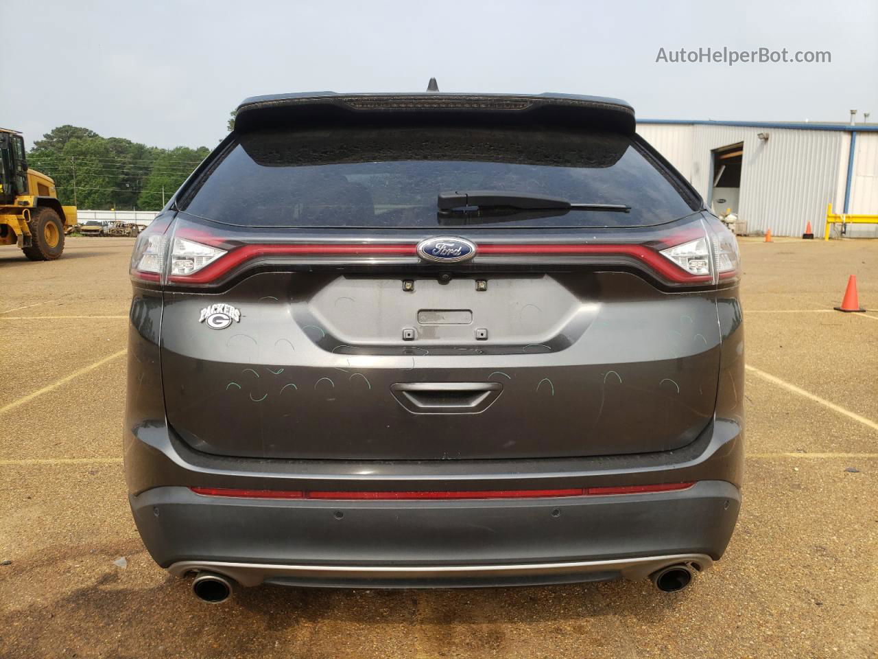 2018 Ford Edge Titanium Charcoal vin: 2FMPK3K93JBB68541