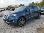 2019 Ford Edge Titanium Blue vin: 2FMPK3K93KBB09457