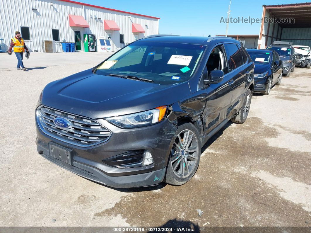 2019 Ford Edge Titanium Tan vin: 2FMPK3K93KBB36285