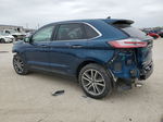 2020 Ford Edge Titanium Blue vin: 2FMPK3K93LBB52200