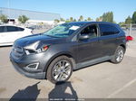 2015 Ford Edge Titanium Gray vin: 2FMPK3K94FBB60956