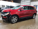 2017 Ford Edge Titanium Red vin: 2FMPK3K94HBB17494