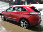 2017 Ford Edge Titanium Red vin: 2FMPK3K94HBB17494