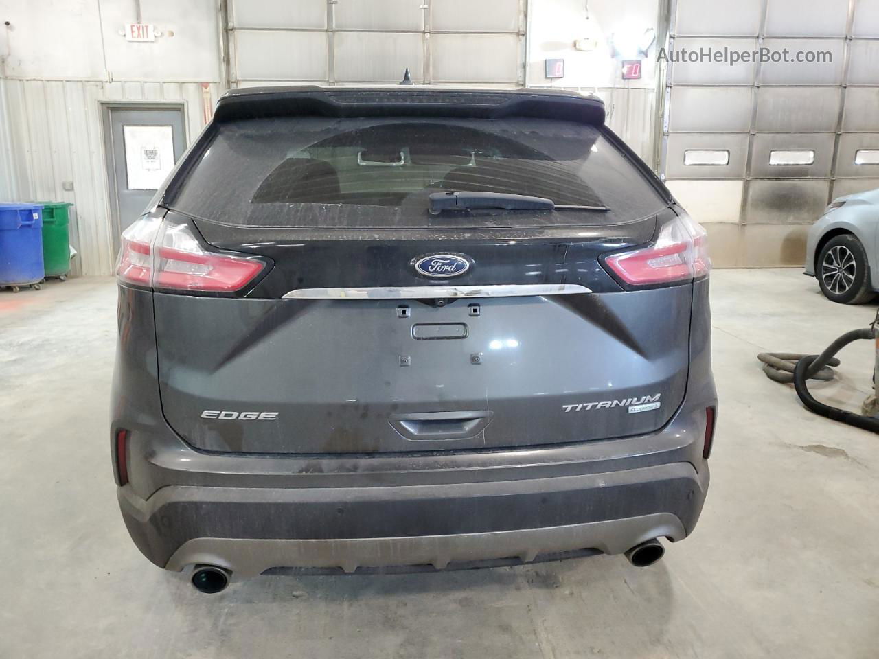 2019 Ford Edge Titanium Gray vin: 2FMPK3K94KBB62605